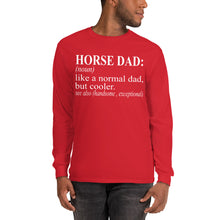 Load image into Gallery viewer, Horse Dad Long Sleeve Shirt
