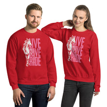 Charger l&#39;image dans la galerie, live love ride Sweatshirt unisexe
