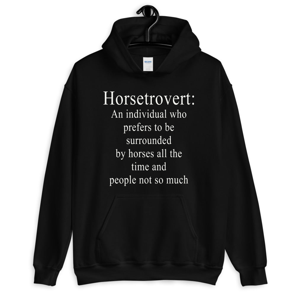 Horsetrovert Unisex Hoodie